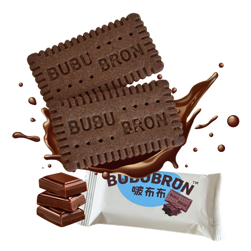 Kue kering rasa kakao yang tinggi kalsium dan zat besi
